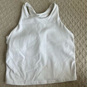 Athleta white tank top